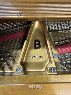 Beautiful Steinway & Sons Model B Walnut Grand Piano Made In 1995