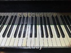 Bechstein Model L Grand Piano 1927 5ft 6in. Satin black with duet bench