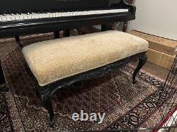 Bechstein Model L Grand Piano 1927 5ft 6in. Satin black with duet bench