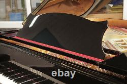 Besbrode Model 166 baby grand piano with a black case. 3 year warranty