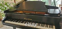 Black Mason & Hamlin Model A Grand Piano. Serial No. 74936