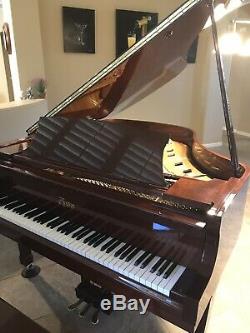 Boston Baby Grand Piano Model GP-163, 5'4 Steinway Designed, High Gloss Used