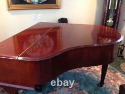 Brilliant Steinway New York Grand Piano Model S, Hepplewhite Cherry