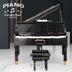 Building Blocks Playable Grand Piano Set Assembly Mode Brick Set Gift For Kids