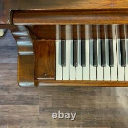 Conover Cable Model 88 7' Satin Walnut Grand Piano with Bench, Warranty & Lessons