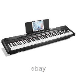 Donner DEP-10 Digital Piano Keyboard 88 Key Semi-Weighted + Adapter Pedal Power