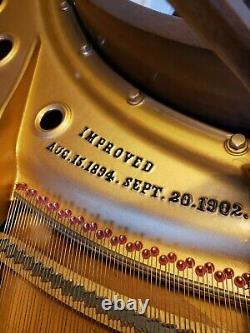 George Steck Grand Piano 1901, Model L, good condition, $5,500