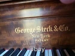 George Steck Grand Piano 1901, Model L, good condition, $5,500
