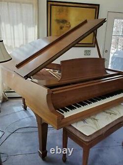 Glorious 1966 Steinway Grand Piano Model L, Walnut
