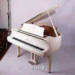 Gorgeous Young Chang Baby Grand Piano White High Gloss Model G-150 5
