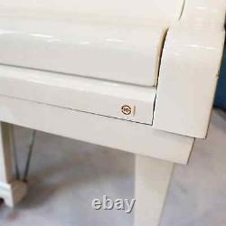 Gorgeous Young Chang Baby Grand Piano White High Gloss Model G-150 5