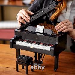 Grand Piano 21323 Model Building Set for Adults, Collectible Home Décor Kit