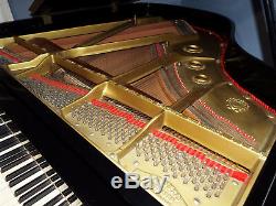Grand Piano Baldwin 1953 model R. Beautifully restored original. Ebony. Black
