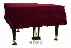 Grand Piano Cover Thicken Pleuche Dust Protection Velvet Cloth Accessories Tools