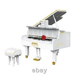 Grand Piano Model Assembly Building Blocks Music Instrument Bricks Toys Gifts
