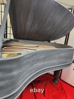Grey Driftwood Steinway Model A 6'1 Custom Shabby Chic(WARRANTY-VIDEO)Restored