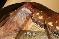 Hamburg Steinway grand piano Model O in ebony polish