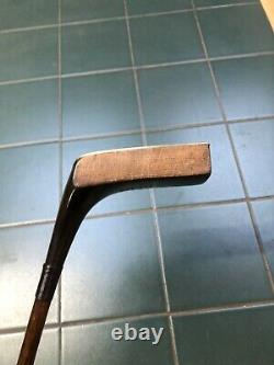 Hickory Golf Club Jean Gassiat Grand Piano Putter Ringed Hickory Shaft LGL Model