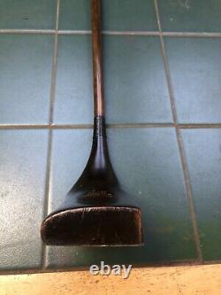 Hickory Golf Club Jean Gassiat Grand Piano Putter Ringed Hickory Shaft LGL Model