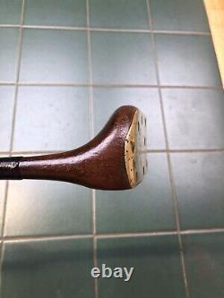 Hickory Golf Club Rare Jean Gassiat Grand Piano Putter LCL Model Superb Cond