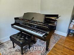 Kawai 6' 1 Conservatory Grand Piano Model GS-30 Ebony Polish Superb