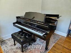 Kawai 6' 1 Conservatory Grand Piano Model GS-30 Ebony Polish Superb