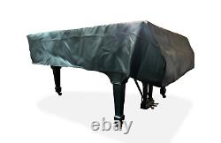 Kawai Grand Piano Cover Custom Fit Black Vinyl For 7'6'' Model RX7 & SK7