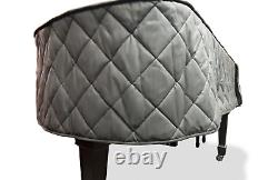 Kawai Grand Piano Cover Custom Fit Finest Fabric Black Standard Quilted