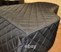 Kawai Lightweight Quilted Cover Kawai Logo on Front Model RX3 6' 1 Black