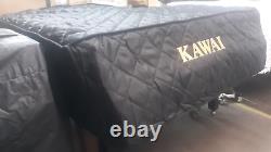 Kawai Lightweight Quilted Cover Used Kawai Logo on Front Model G2 5' 10 Black