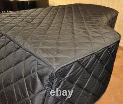 Kawai Lightweight Quilted Cover Used Kawai Logo on Front Model G2 5' 10 Black