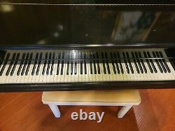 Kimball Baby Grand Piano Black Model 5100, 1979, Used, Good Condition