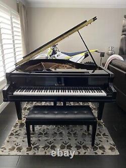 Kimball Black Baby Grand Piano Model #5850
