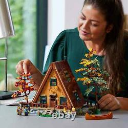 LEGO Ideas A-Frame Cabin 21338 Collectible Model Kit for Adults to Build