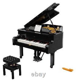 LEGO Ideas Grand Piano 21323 Model Building Kit, Build Your Own Playable Grand P