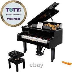 LEGO Ideas Grand Piano 21323 Model Building Kit, Build Your Own Playable Grand P