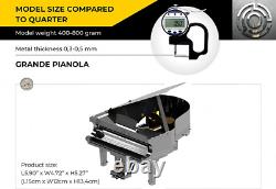 METAL-TIME Grand Piano, 3D Metal Model Kit, Piano Puzzle, Two