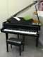 Magnificent Petrof Baby Grand Piano Model V & Steinway Key Felt Cover