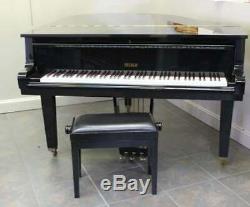 Magnificent PETROF baby grand piano model V & Steinway key felt cover