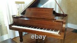 Mahogany Steinway Model O Grand Piano. Steinway refurbished Excellent condition