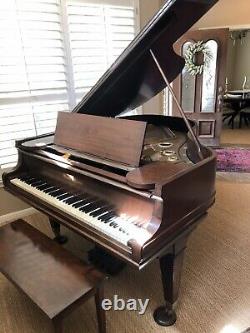 Mason & Hamlin Grand Piano Model A 1915 Mahogany 5'81/2 Tuned 4/2021 to A440
