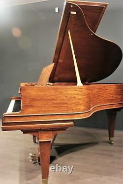 Mason & Hamlin Model A 5'8'' Player Grand Piano Figured Mahogany PianoDisc/QRS
