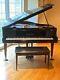 Mason & Hamlin Model A 5'8 Satin Ebony Grand Piano With Bench