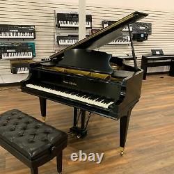 Mason & Hamlin Model A 5'8 Satin Ebony Grand Piano (with Bench, Warranty & More)