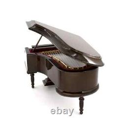 Mini musical instrument miniature grand piano model with stool1/12 1/8 1/10 1/14