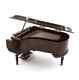 Miniature Grand Piano Model With Stool 1/12 Doll House