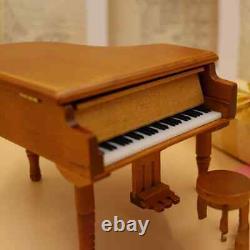 Music mini instrument for 1/12 Miniature grand piano model 2023 style