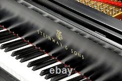 Nearly un-used, new in 2004 showroom perfect STEINWAY & SONS Model B Grand Piano