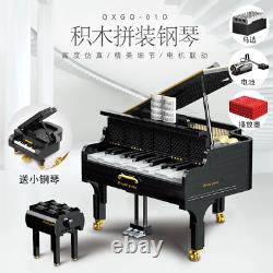 New-Grand Piano Building Blocks Technic 3862pcs Bricks With Motor