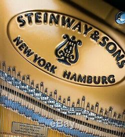 New in 1998 STEINWAY & SONS Model B semi concert grand piano